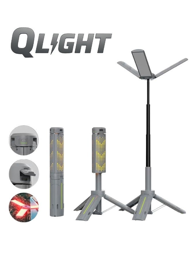 Rechargeable Camping Lights 1000 Lumens, Portable LED Camping Light with Stand, Foldable Outdoor Lantern Light For Camping,Hiking, Fishing,Emergency, & Multi-Purpose Use